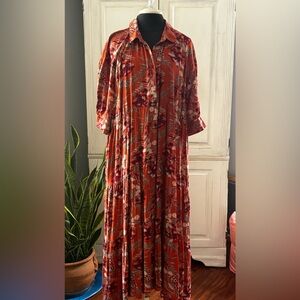 Natural Life Boho Dress Sz XXL